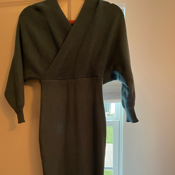 Fashion Nova MONA SWEATER MIDI DRESS - Picture 3 of 5